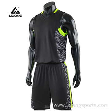 customized basketball uniform basketball top and shorts